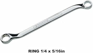 Sidchrome Ring Spanner, 1/4-Inch x 5/16-Inch Size