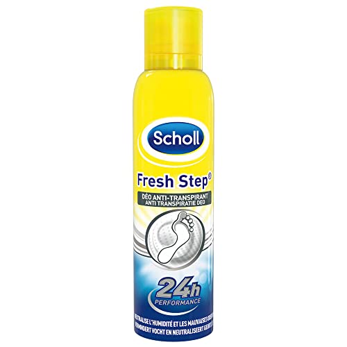 Scholl Spray Fresh Step Déodorant Chaussures Anti-Transpirant 150ml Cover