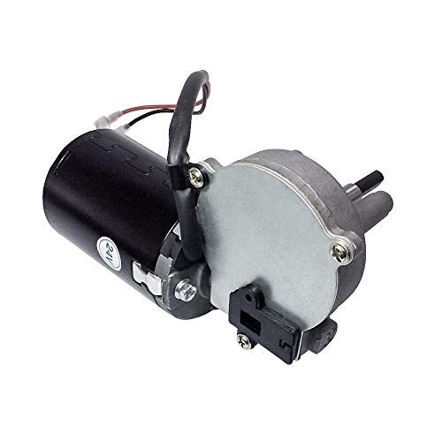 BEMONOC High Torque PMDC Worm Geared Motor 12V Reversible 50 RPM (Right Gear-Box) with Double Flat Shaft for Garage Door by Bemonoc - Image 7