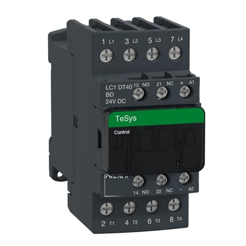 Contacteur LC1DT40BD DC 4 pôles 40A relais magnétique 24V commande moteur