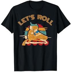 Patines Vintage Mujer Patinaje en línea, Patinador, Patín, Patinaje Vintage 70s Camiseta