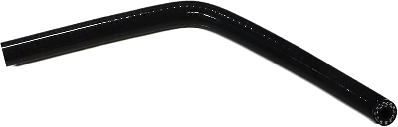 Mangueira de silicone automotiva I33T 45° para turbo, intercooler e admissão, Ø interno 13 mm, 3 camadas – Preta