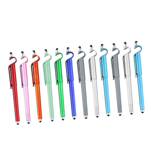 Bolígrafos capacitivos para notebook y tablet con soporte de móvil para el escritorio escolar