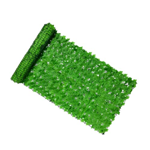 BESTonZON Valla Jardín con Verdes Artificiales Malla Ocultación Resistente al Sol para Balcón y Jardín Paneles Follaje Decorativos Exteriores Enrejado Plástico Duradero