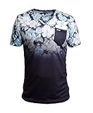 Firetrap Fedette Camiseta, Azul (Navy Navy), Small para Hombre