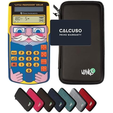Calculatrice TI Little Professor CALCUSO Cover