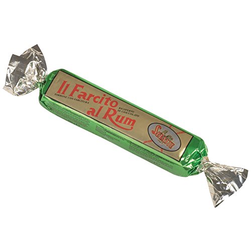  Sebaste il Farcito al Rum Torrone con Farcitura Ricoperto di Cioccolato 250 g