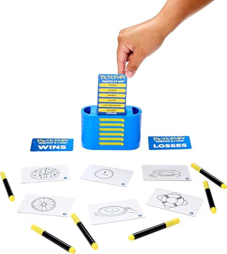 Mattel Games Pictionary Sketch Squad Juego Cooperativo de Dibujo miniatura 2