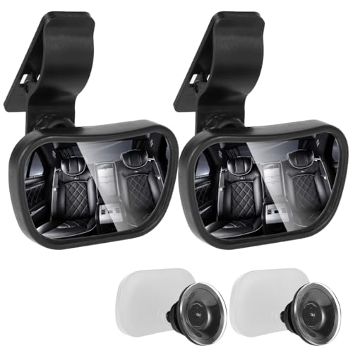KTZCTPCA Baby Rear View Mirror, Universal Inner Driving Instructor Mirror With Suction Cup, Car Accessories for Back Seat Observation