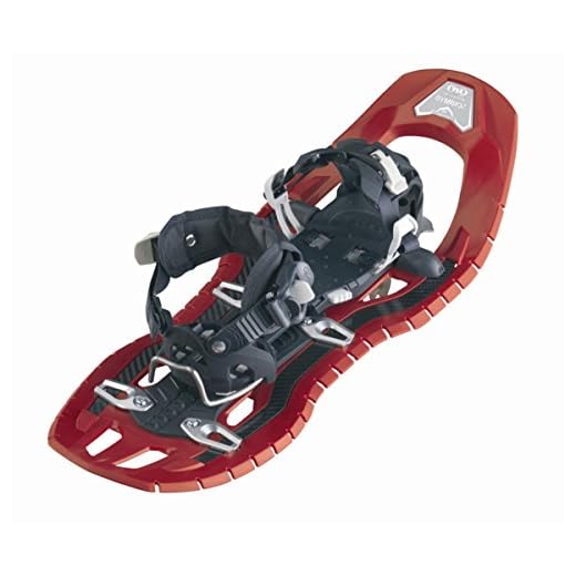 TSL Snowshoes Symbioz Snowshoe, Red, 23.5-Inch
