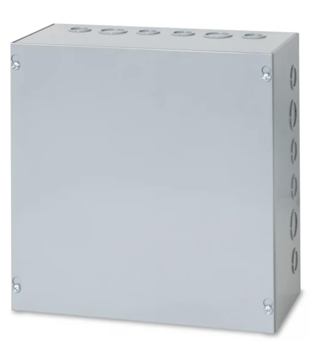 Electrical Metal Junction Box Nema 1 Indoor Screw Cover Box Grey