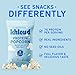 Khloud Protein Popcorn - Olive Oil & Sea Salt - 7g Protein Snacks for Adults & Kids - Flavored Popcorn Made with Real Ingredients & Milk Protein Isolate - Non-GMO, Gluten-Free, Kosher - 4oz, 4pk