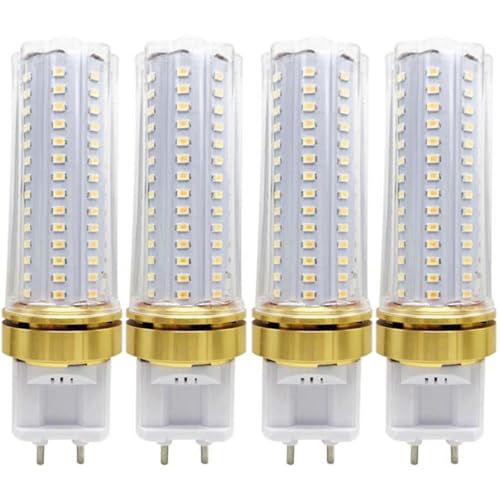 Bombillas LED g12 20w, 4 Bombillas led, 20w equivalentes a 200W halógeno, 2000lm, ac100v-240v, ángulo de Haz de 360 ° para iluminación doméstica(Natural White 4000k)
