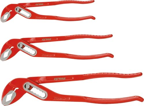 KS TOOLS 115.0000 Jeu de 3 pinces multiprises KS 7 + 10 + 12 (115.1000-115.2000 - 115.3000