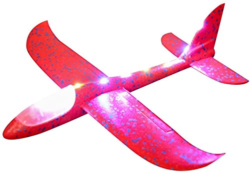Image of GoBaby Hand Throw Flying Glider Foam Plane Toy for Kids | Multicolor Foam Airplane Launcher Toy with Easy Soaring Flight