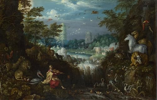 Peinture Orphée de Roelant Savery pour Décoration du Salon