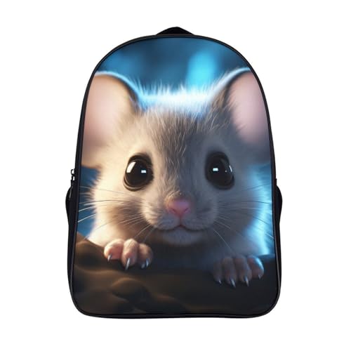 Mochila de rata infantil con capa para el regreso a la escuela y excursiones de fin de semana