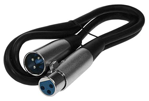 SF Cable, 6ft XLR 3P Male/Female Microphone Cable
