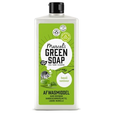 Marcel's Green Soap Eco-Friendly Washing Up Liquid Cover