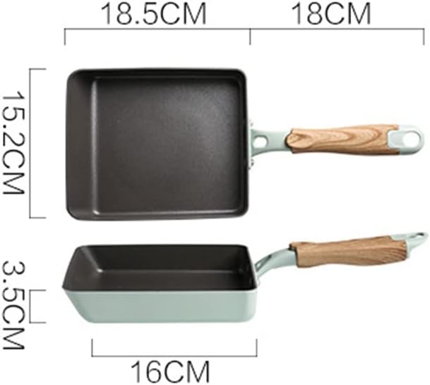 Cookware 4pcs Gas Stove Induction Cooker Kitchen Non-Stick Frying Pan + Wok Cooking Cookware Set (Color : D, Size : L)