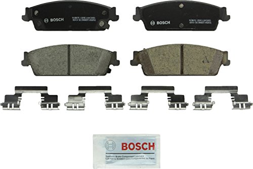 BOSCH BC1194 QuietCast Premium Ceramic Disc Brake Pad Set - Compatible with Select Cadillac Escalade, ESV, EXT; Chevrolet Avalanche, Silverado, Suburban, Tahoe; GMC Sierra, Yukon, Yukon XL; REAR by Bosch - Used condition - US$19.37