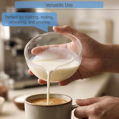 Tazones de vidrio EIKS con pico 300ml y 500ml miniatura 3