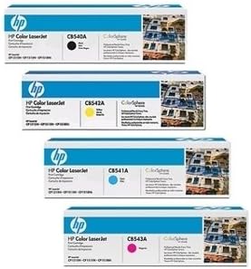 HP CB 540 A/CB 541 A/CB 542/CB 543 A Original Toner –  Schwarz/Cyan/Magenta/Gelb : Amazon.de: Computer \u0026 Zubehör