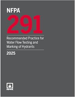 NFPA 291 Recommended Practice for Water Flow Testing and Marking of Hydrants 2025