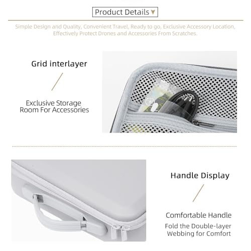 Sac de voyage pour drone DJI Neo 2 idéal pour vos randonnées et sorties créatives - 6