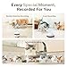 Enabot EBO 2K Camera Robot ROLA Mini: Movable Pet Camera Battery-Powered with Phone App, Indoor Cam w/One-Touch Call, 2-Way Talk, Night Vision, Motion Detection, Video Recording