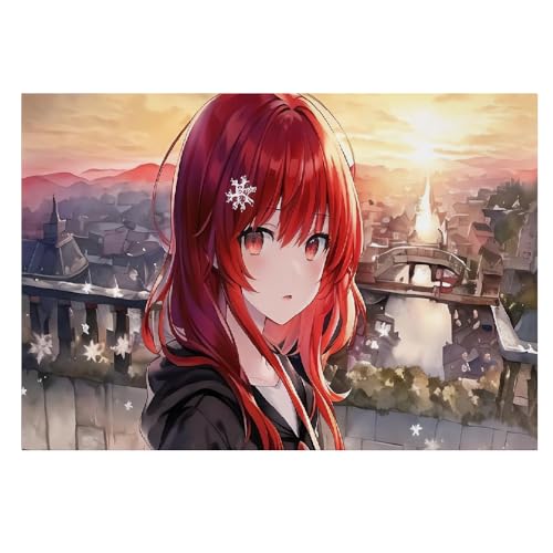 Póster de cómic Kawaii LIAZLIUT de 40x60 cm para decorar la habitación de los niños con arte de anime