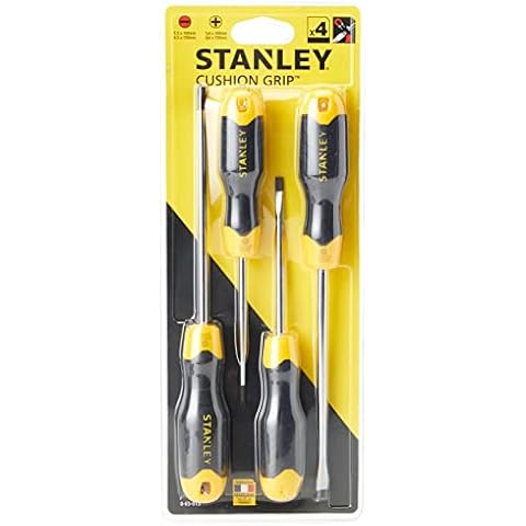 Juego de 4 destornilladores Stanley Cushion Grip Cover