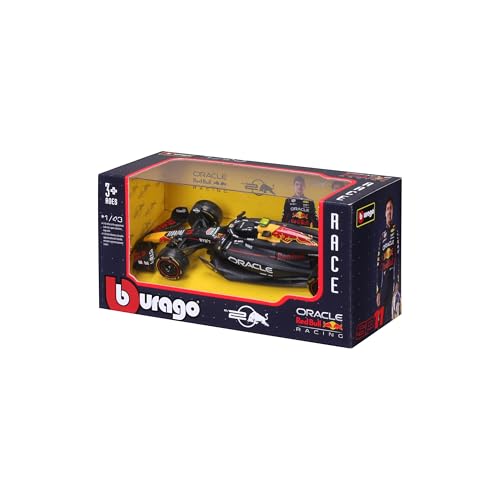 Bburago Red Bull Racing RB20 Max Verstappen 1:43 miniatura 7