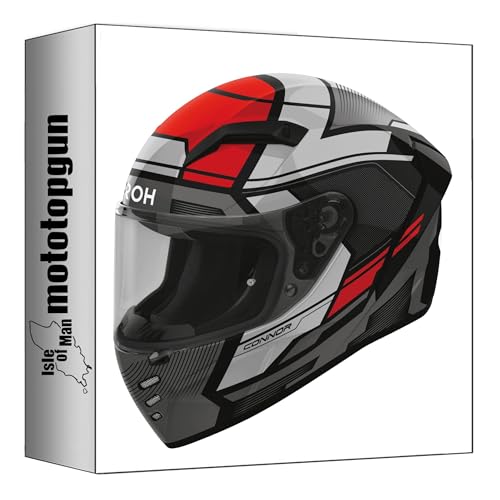 Casque intégral Airoh Connor CNE55 Ego finition gloss aérodynamique premium