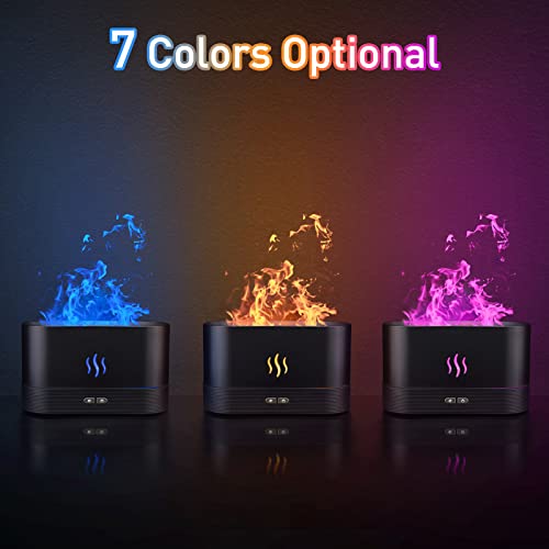 Senmul DQ701 Colorful Flame Air Aroma Diffuser Humidifier thumb #1