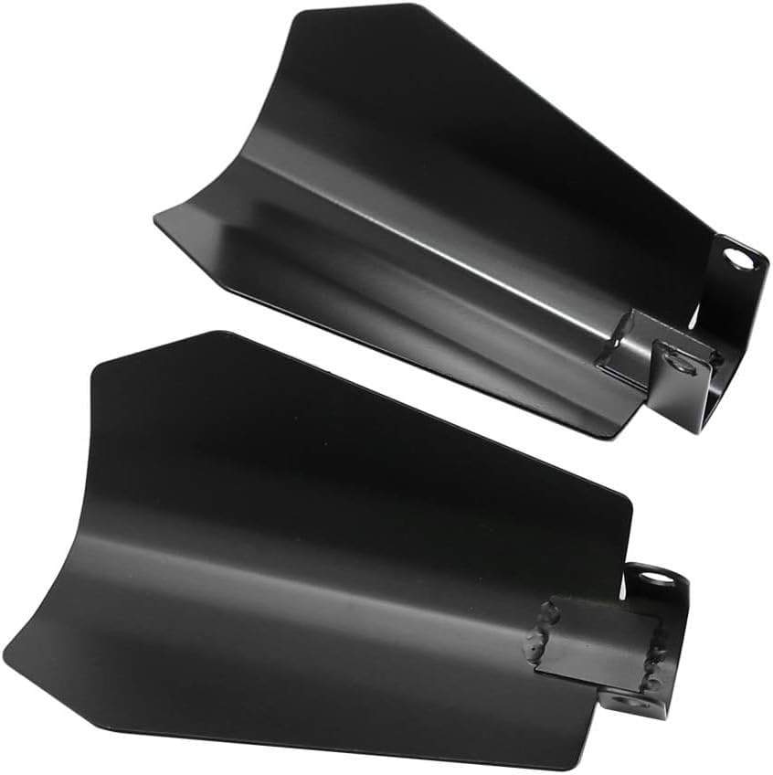 Large Motorcycle Handguards Coffin Cut Black Hand Guards for 2007-2020 Harley Davidson Touring Sportster Dyna