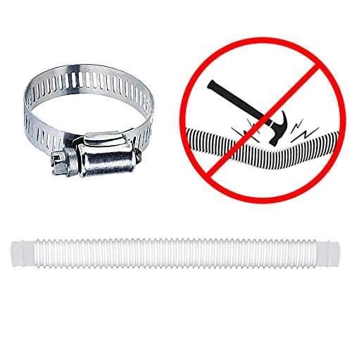 Swimming Pool Replacement Hoses,1.25In Diameter Pool Filter Pump Replacement Hoses(2Pcs),Premium Quality Kinkproof Pe, Compatible With Pump 330 Gph, 530 Gph, And 1000 Gph.(59”Length) #TOP5