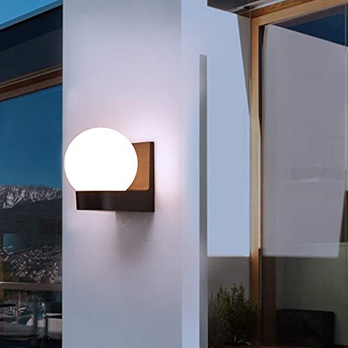 Luminaire extérieur moderne E27 étanche pour éclairage mural de cour