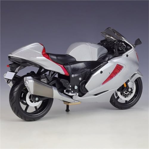 Moto miniature Suzuki Hayabusa 1:12 objet déco idéal pour habiller un bureau de passionné
