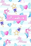 Cuaderno de unicornios para niños. Tapas blandas. Tamaño 15,24 x 22,86 cm.: 100 páginas con pequeña decoración para que la fantasía continúe (Spanish Edition)