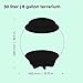 biOrb AIR 30, Automated Acrylic Terrarium for Desert or Tropical Plants, Black