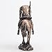 Veronese Design 7 5/8 Inch The End of Trail Native American Resin Sculpture Cold Cast Bronze Finish