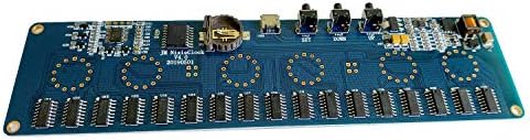 Runtodo DIY In14 In4 Nixie Tube Clock Digital LED Clock Gift Circuit Board Kit, PCBA No Tubes
