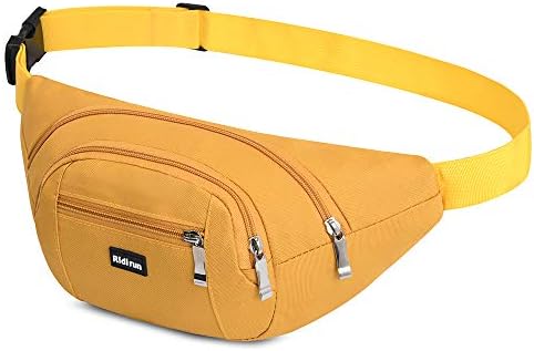 Ridirun Waterproof bumbags and fanny packs for women men hiking running travel dog wolking waist bag for women men ladies boys waterproof for Outdoor Sport