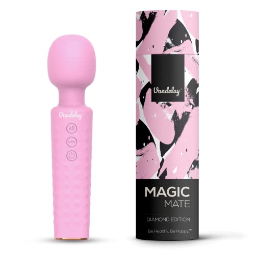 Vandelay® (UK) Magic Mate Sports Massager Diamond Edition (Millenial Pink)