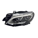MHysa Scheinwerferbaugruppe Frontscheinwerfer Autoscheinwerfer Komplettsets kompatibel mit für Mercedes Benz W166 W292 GLE Class 2017-2019 A1668200859 A166820759,Left