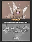  Coloring Book & Poster Collection: Pokemon Dugtrio Official Artwork Design With His National Poké Anime & Manga
