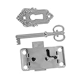 Design vintage unique : Chaque serrure est finement travaillée avec finition rétro qui apporte une touche d'élégance et charme à vos coffrets, tiroirs ou boîtes de rangement, se distinguant des loquets classiques grâce à son esthétique soignée.