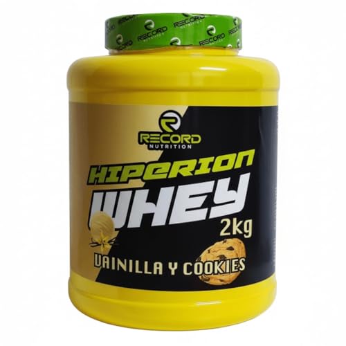 Hiperion whey 2kg bote plátano y cookies (VAINILLA Y COOKIES, PLATANO Y COOKIES)