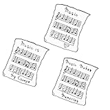 Dessin animé – son design original de partition musicale vous permettra de vous démarquer en toutes occasions. partition musicale